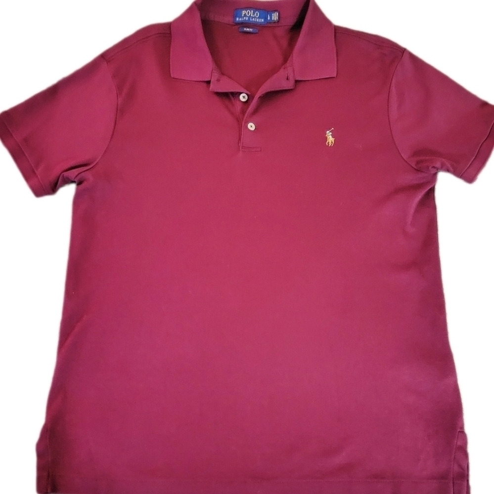 Polo Ralph Lauren \ Soft Cotton Polo / Short Sleeve / LG / Merlot